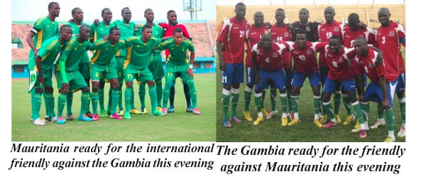 Gambia unveils final squad for Mauritania friendly set for today