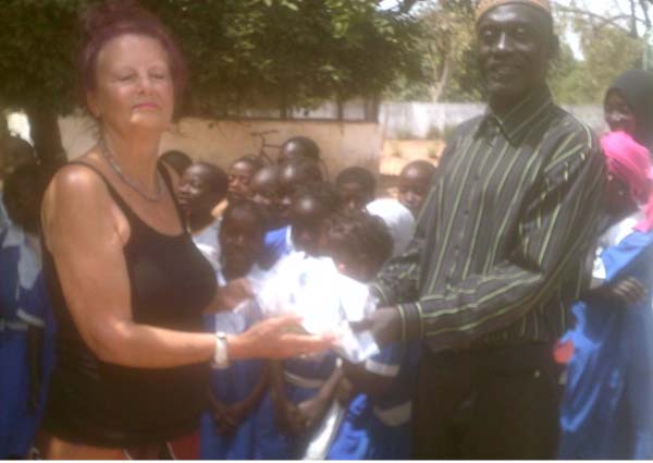 Grassroots association donates to Kafuta Lower Basic School