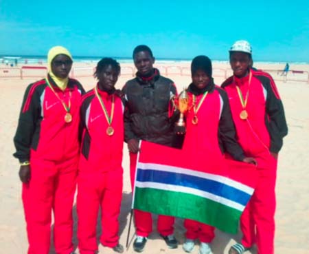 Gambia volleyball team ponders to take part in AAG Qualifiers
