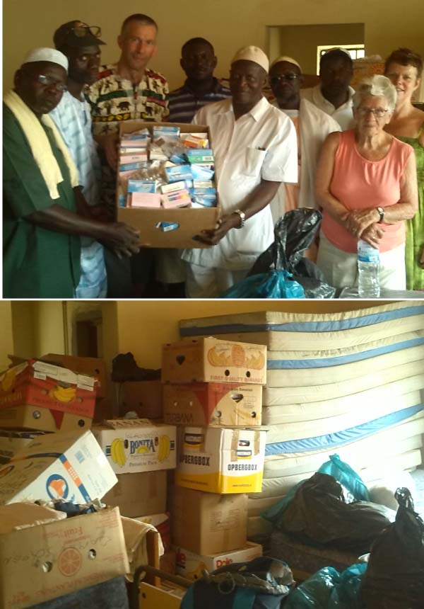 D2M worth of medical, other items donated to Kassagne community clinic
