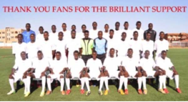 Real de Banjul thanks all for support