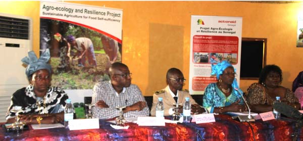ActionAid officials and partners review Agro-Ecology and Resilience Project