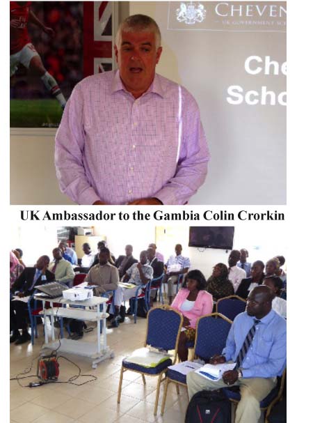 British Embassy, Gambian Chevening Alumni run UK Chevening scholarships workshop