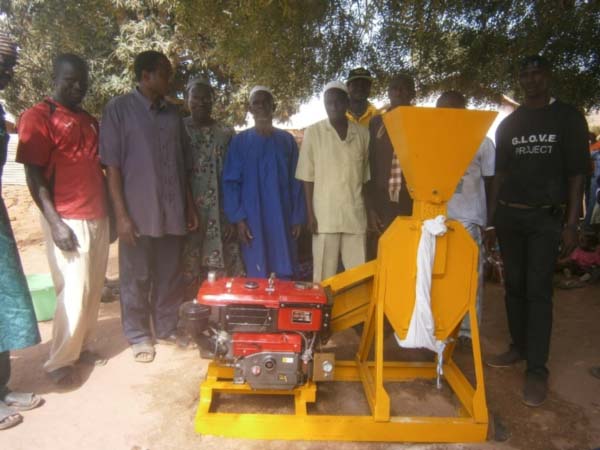GLOVE project gives D150,000 worth of milling machine to Cheesay community