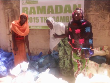 Arrdo distributes foodstuffs to needy Muslims