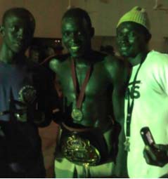 Jammeh 68Kg defends national Kickboxing title