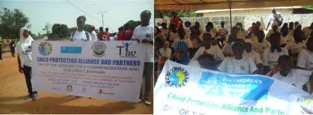 CPA, partners celebrate Day of the African Child in Brufut village