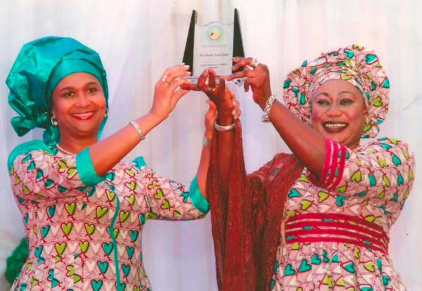 Gambian MP Haddy Nyang Jagne receives ECOFEPA Award
