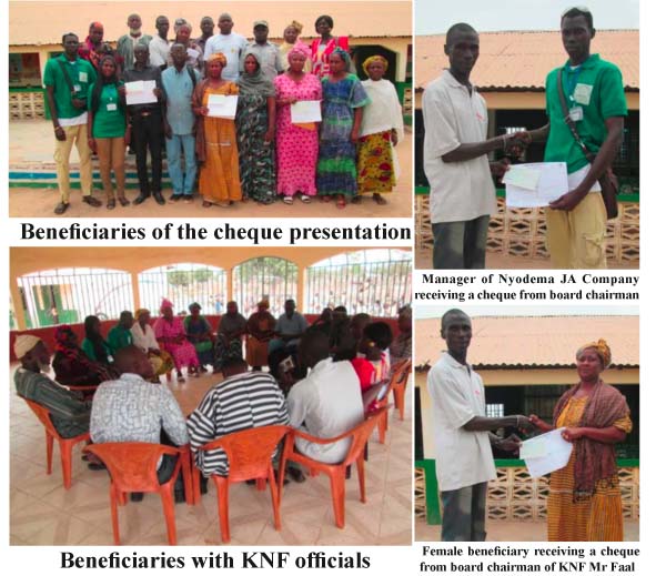 Kombo North Federation disburses D80,000 in loans to organizations