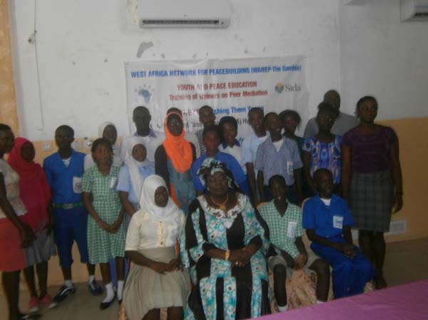 WANEP Gambia holds peace education training for students