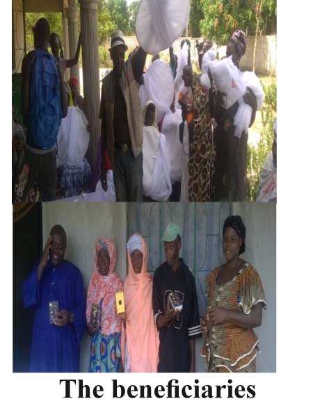 Gunjur Kulukochi Youth Development Association decorates families