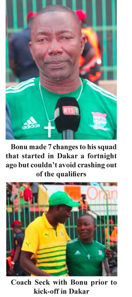 Bonu says defeat a lesson for GFF