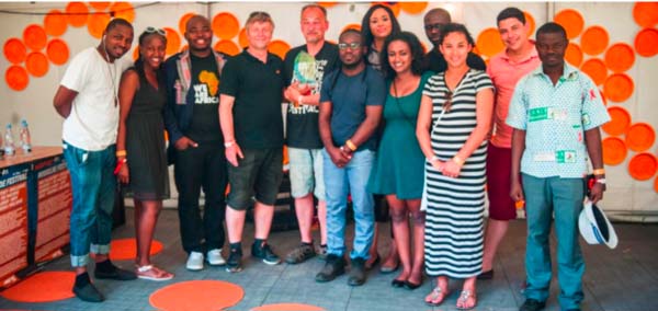 Roskilde Festival wins Award from African Artists Peace Initiative
