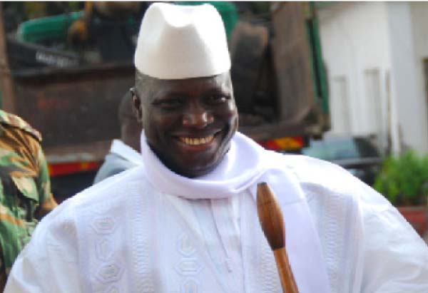 French:Gambie: l’ex-dictateur Jammeh fait entendre sa voix en exil
