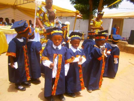Little Acorns school holds graduation