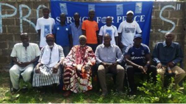 Service For Peace lays foundation stone at Dembadu Mini Stadium