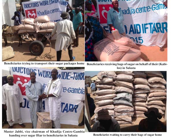 ‘Doctors Worldwide –Turkey’ donates food aid to Muslim communities in Gambia