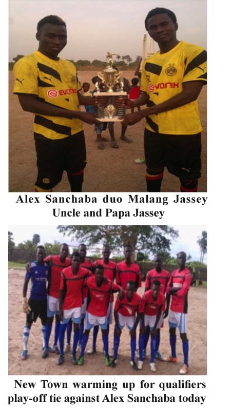 Alex Sanchaba host New Town in Gunjur Nawettan qualifiers playoff