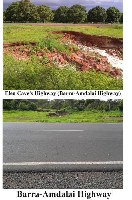 Concern raised on Elen Cave’s Highway erosion