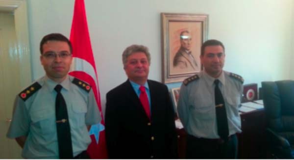 Turkish military advisers' change of duty                