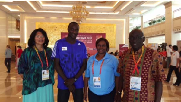Gambia’s sprinter eyes Rio 2016 belt at the World Athletics Championship