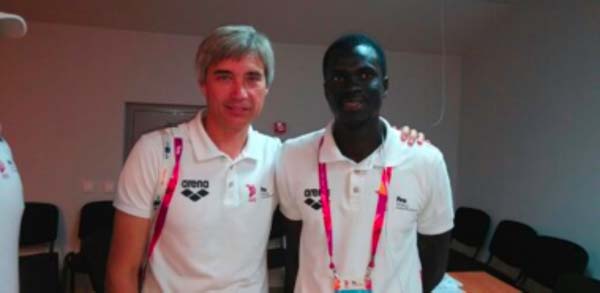 Gambia International swimming referee due home tomorrow