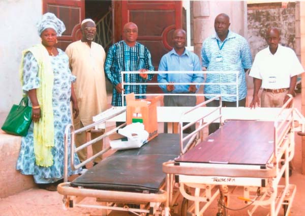 Assemblies of God Church donates medical items to health centres