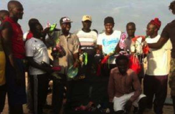 Abdoulie Mansally patronises Gunjur Sports Committee 