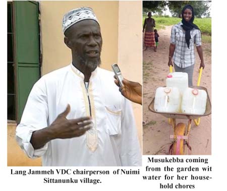 Acute water crisis at Nuimi Sittanunku  … food security threatened