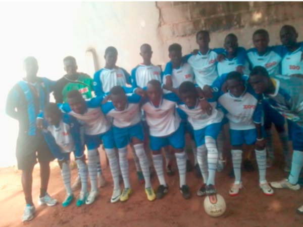 Raptim Football Academy boosted with sports materials