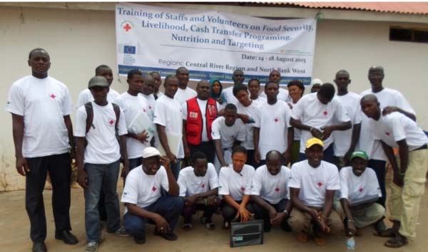 Red Cross trains volunteers on cash transfer programming