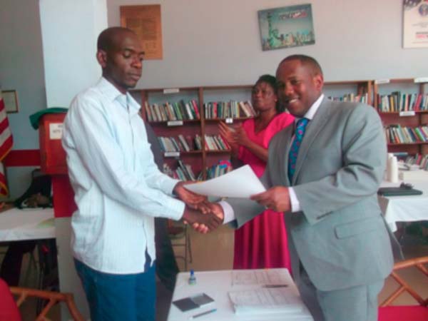 US Embassy signs over D2.1M for 14 community projects