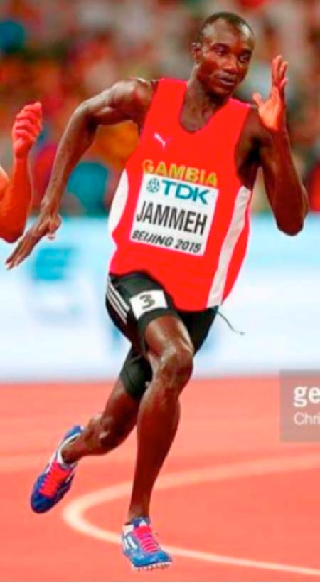Gambian sprinter is IAAF Training Center new captain