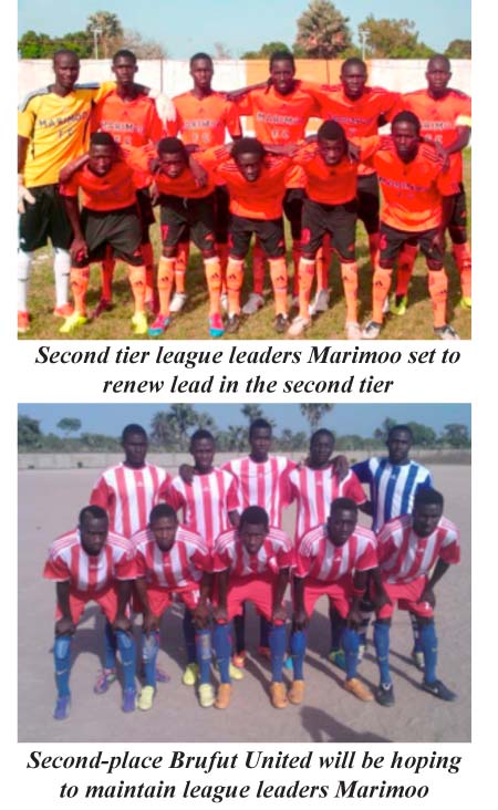 Marimoo, Brufut Utd hope to renew lead in GFF 2nd Tier