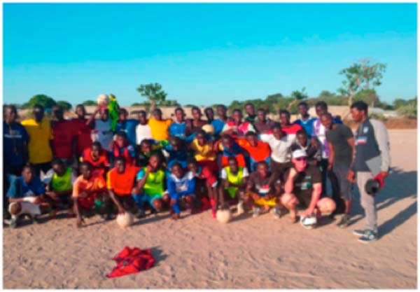 Team Rhino director visits The Gambia