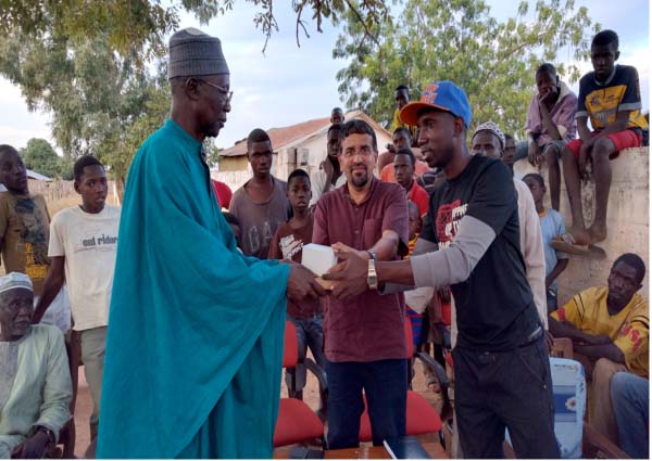 Solar lights for Jafai Kuta village