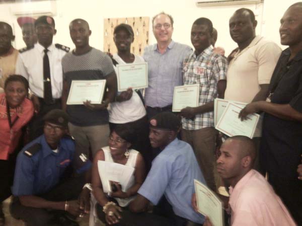 Staff of Kombo Beach Hotel trained on fire safety