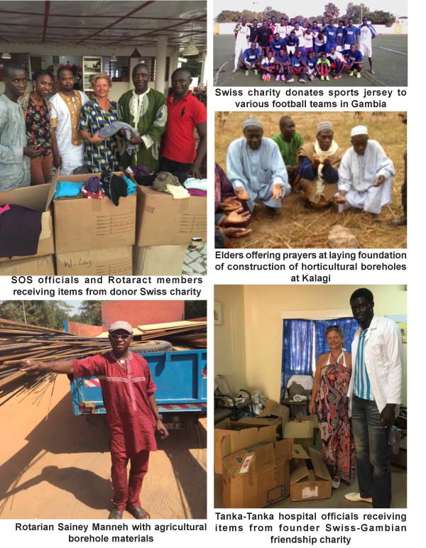 AGRICULTURE & DEVELOPMENT: Swiss-Gambian friendship charity gives support to less privileged children in Gambia