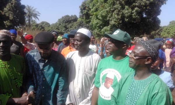 Two ministries donate cleansing materials to Madina Salaam village