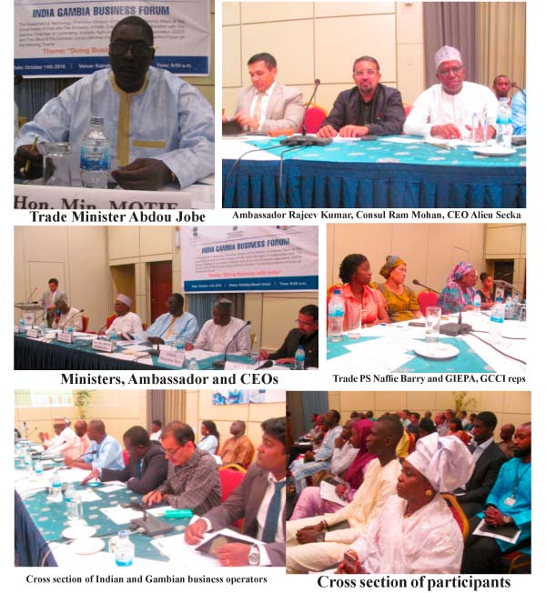 Gambia, India discuss more business opportunities