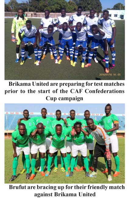 Brikama United gear up for friendlies ahead of CAF Confederations Cup