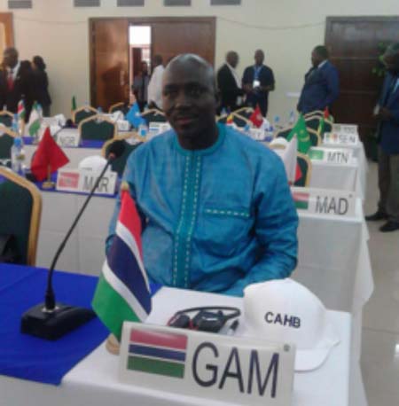 Haruna Cham elected Zone II Secretary General
