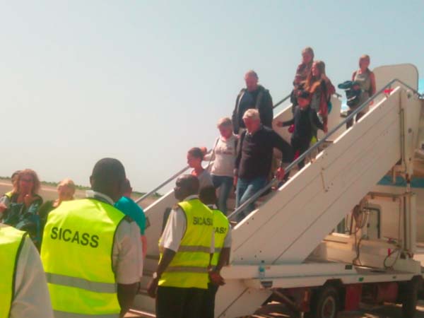 Jetair flight resumes after sixteen-year absence