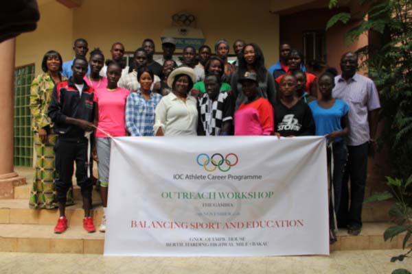 40 Gambian athletes introduced to IOC athlete career outreach programme