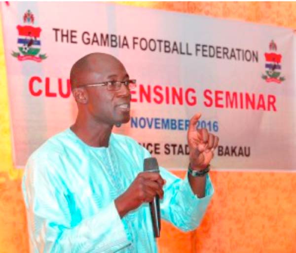 ‘We have to improve capacity of clubs through corporate governance and finance,’ BK Jammeh