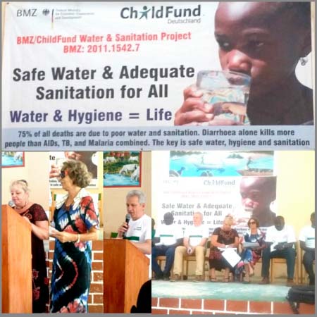 ChildFund water and sanitation project elapses