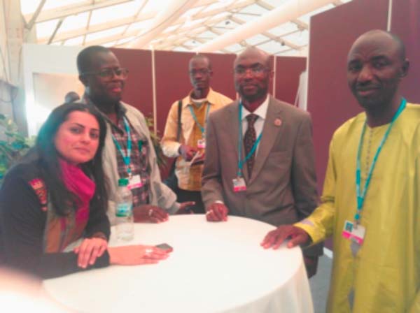 Gambia delegates at Climate Change Conference in Morocco