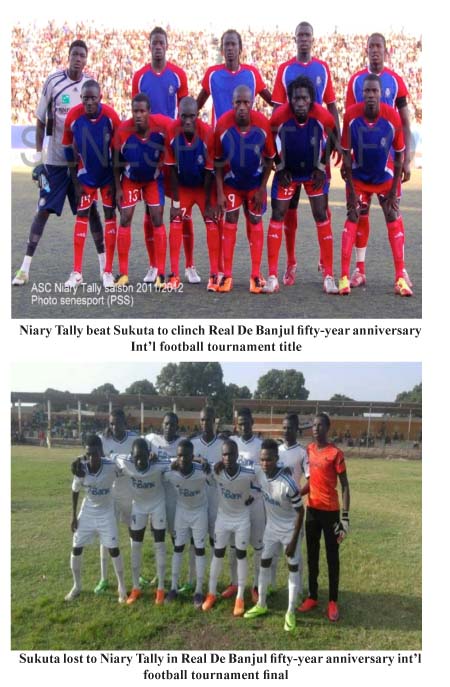 Abdoulie Sano’s assault stimulates Niary Tally to Real De Banjul int’l tourney title