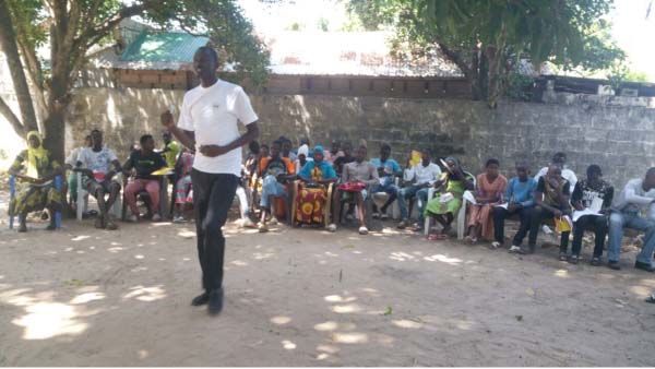Saamasaang, ChildFund conduct training for children