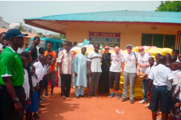 St John’s School receives over D620K worth of food items